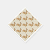 Jaar van de Rooster Happy Nieuwjaar 2017 Servet (Hoek)