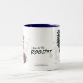 Jaar van de Rooster-Mok Tweekleurige Koffiemok (Center)