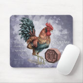 Jaar van de Rooster Mousepad Muismat (Met muis)