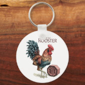 Jaar van de Rooster-Sleutelhanger Sleutelhanger (Voorkant)