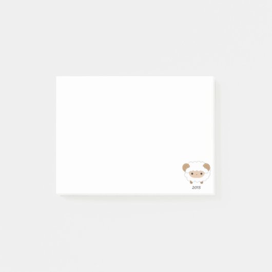 Jaar van de schapen - 2015 post-it® notes (Voorkant)