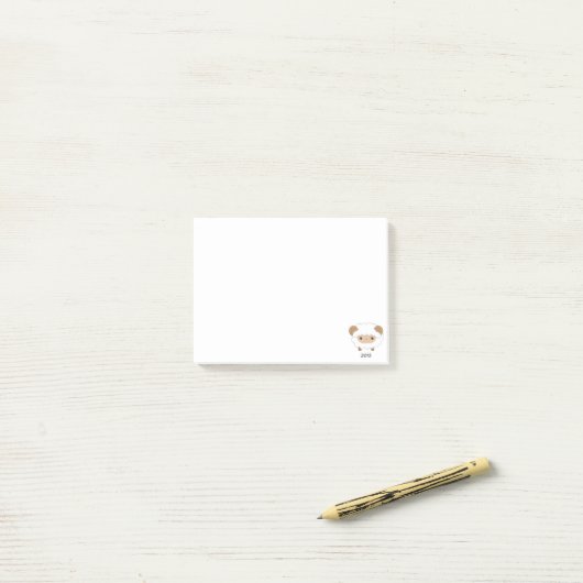 Jaar van de schapen - 2015 post-it® notes (Op bureau)