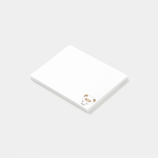 Jaar van de schapen - 2015 post-it® notes (Schuin)