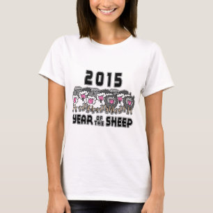 Jaar van de schapen- en geitenhouderij 2015 t-shirt