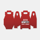 Jaar van de schapen- en geitenhouderij bedankdoosjes (Uitgevouwen)