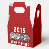 Jaar van de schapen- en geitenhouderij bedankdoosjes (Geopend)