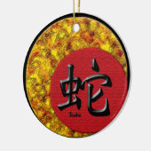 Jaar van de slang: 2001, 2013 keramisch ornament (Links)