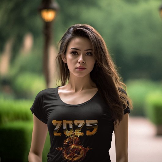 Jaar van de Slang 2025 蛇年 Chinese dierenriem T-shirt