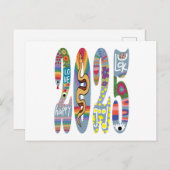 Jaar van de Slang 2025 Briefkaart (Voorkant / Achterkant)