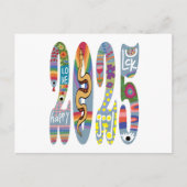 Jaar van de Slang 2025 Briefkaart (Voorkant)