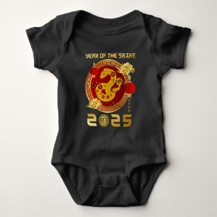 Jaar van de Slang 2025 Chinese nieuwjaarsslang Romper