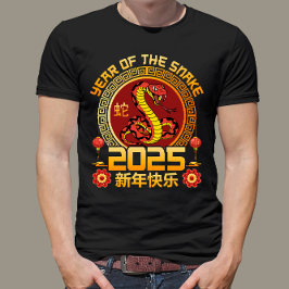Jaar van de Slang 2025 - Chinese Zodiac Snake T-shirt