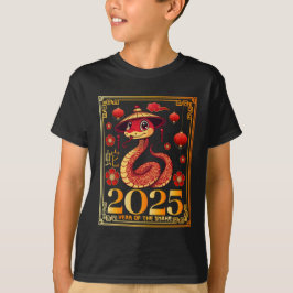 Jaar van de Slang 2025 - Lunar New Year 2025 T-shirt