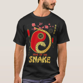 Jaar van de Slang 2025 Lunar Nieuwjaar Chinees T-shirt