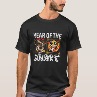 Jaar van de Slang 2025 Maandag Nieuwjaar Chinees N T-shirt