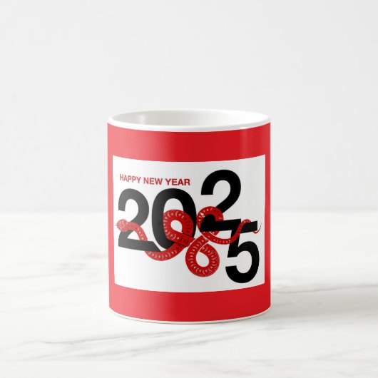 Jaar van de Slang 2025 Magische Mok (Center)