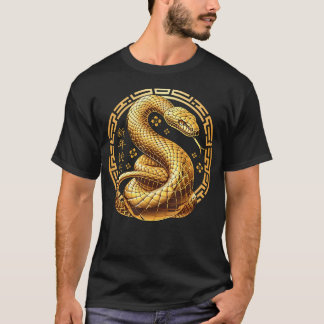 Jaar van de Slang 2025 Nieuwjaar Chinese Zodiac Ni T-shirt