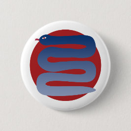 Jaar van de Slang 2025 Ronde Button 5,7 Cm