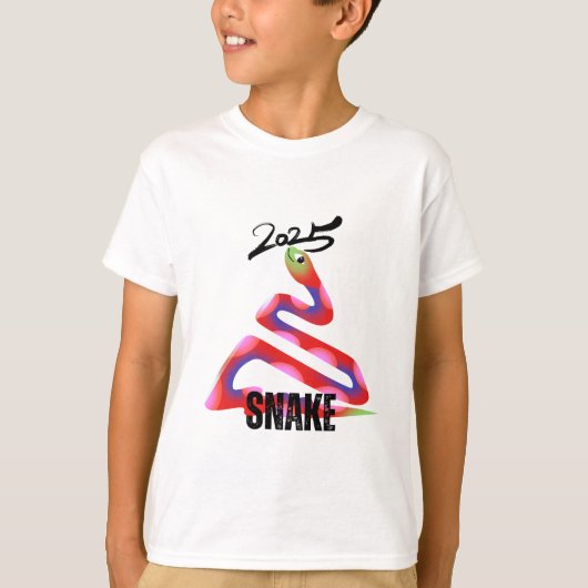 Jaar van de Slang 2025 T-shirt (Voorkant)