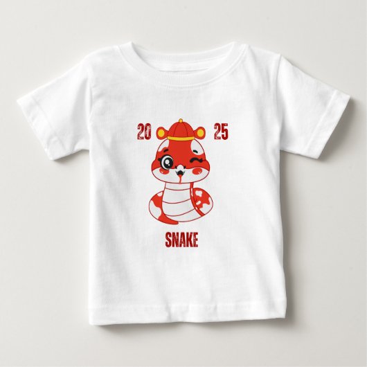 Jaar van de Slang 2025 T-shirt (Voorkant)
