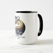 Jaar van de Slang 2025 Yin en Yang Mok (Voorkant rechts)