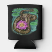 Jaar van de slang blikjeskoeler (Achterkant)