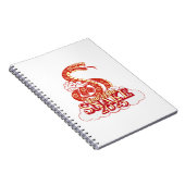 Jaar van de Slang Chinees Nieuwjaar 2025 Notitieboek (Rechterzijde)
