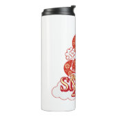 Jaar van de Slang Chinees Nieuwjaar 2025 Thermosbeker (Gedraaid links)