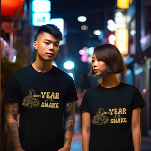 Jaar van de Slang Chinees Nieuwjaar T-shirt