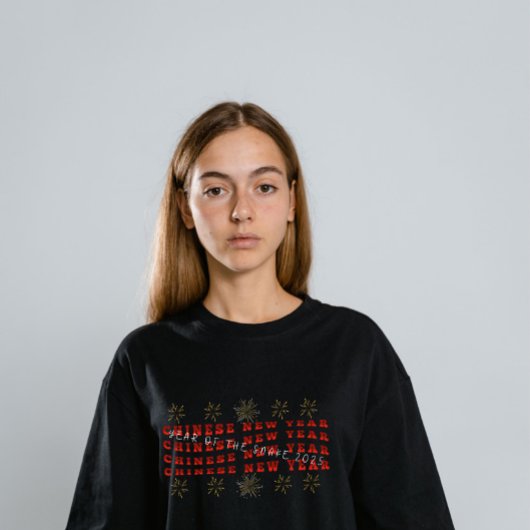 Jaar van de Slang Chinees Nieuwjaar T-shirt