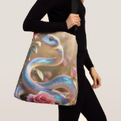 Jaar van de slang crossbody tas (Dichtbij)