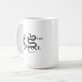 Jaar van de slang koffiemok (Voorkant links)