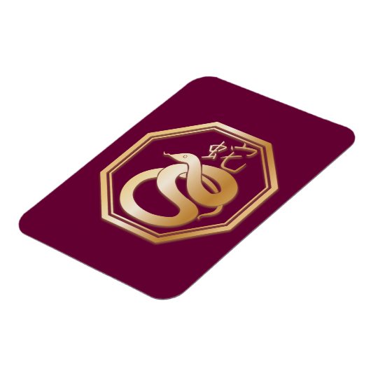 Jaar van de slang magneet (Linkerzijde)