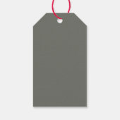 Jaar van de Slang Majestic Cobra Dubbel Geluk Cadeaulabel (Achterkant)