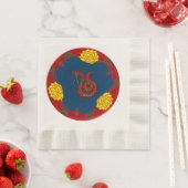 Jaar van de Slang (Party Bord) Servet (Insitu)