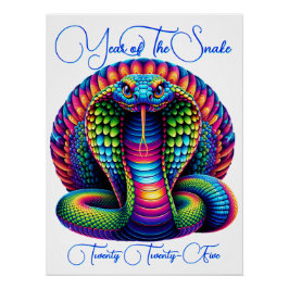 Jaar van de slang perfect poster