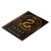 Jaar van de Slang Persoonlijk Zodiac Notitieboek (Linkerzijde)