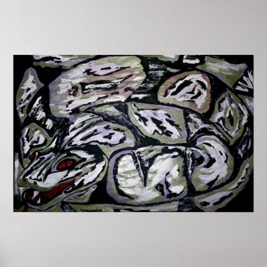 Jaar van de slang poster (Voorkant)