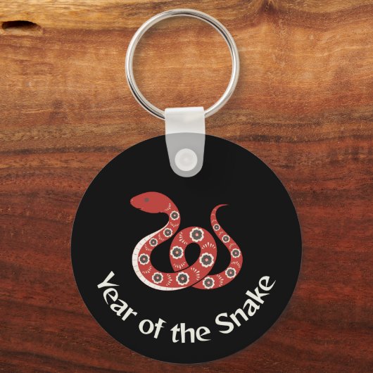 Jaar van de slang sleutelhanger (Voorkant)