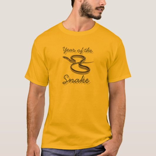 Jaar van de slang t-shirt (Voorkant)