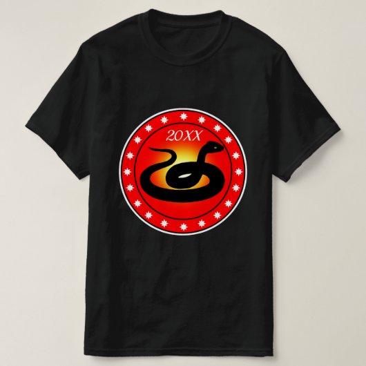 Jaar van de Slang T-shirt (Design voorkant)