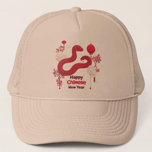 JAAR VAN DE SLANG TRUCKER PET (Voorkant)