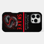 Jaar van de slang viering! iPhone hoesje (Achterkant horizontaal)