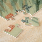 Jaar van de slangenpuzzel legpuzzel (Zijkant)