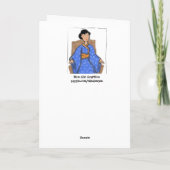 Jaar van de Snake Kaart (Achterkant)