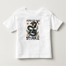 Jaar van de Snake Zodiac Chinees Nieuwjaar Kinder Shirts
