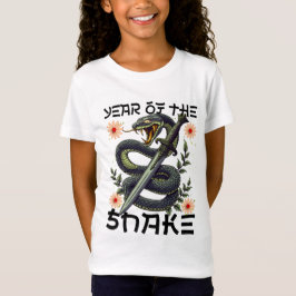 Jaar van de Snake Zodiac Chinees Nieuwjaar T-shirt