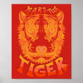 Jaar van de Tiger Afdrukken Poster (Voorkant)