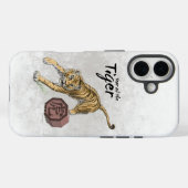 Jaar van de Tiger Chinese Zodiac Art Case-Mate iPhone Case (Achterkant (horizontaal))