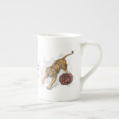 Jaar van de Tiger Chinese Zodiac Art Porselein Kop (Rechts)